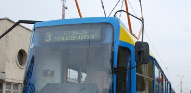 Киев собрал первый собственный трамвай - Фото