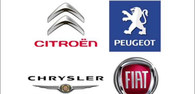 Fiat и Chrysler могут объединится с Peugeot-Citroen - Фото