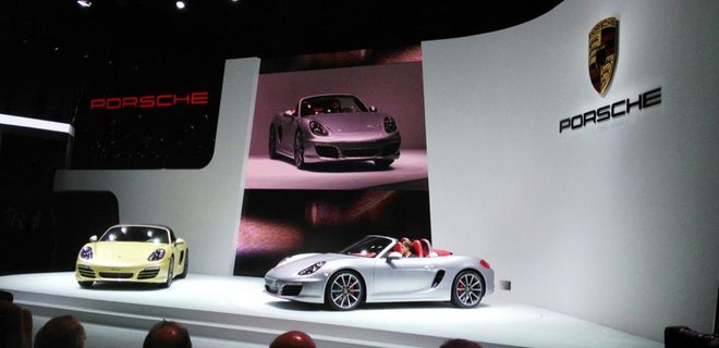 Porsche в Женеве: мировая премьера Boxster - Фото
