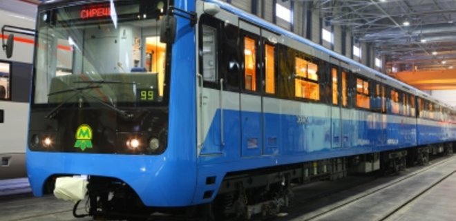 В Украине собран первый поезд метро с асинхронным приводом - Фото