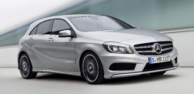 Mercedes представил в Украине новый A-class Concept - Фото