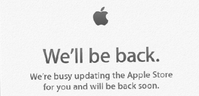 Работа Apple Store приостановлена - Фото