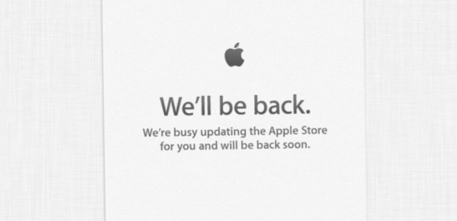 Онлайн-магазин Apple закрыли на обновление  - Фото