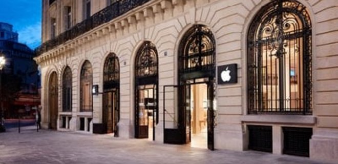 В Париже ограбили Apple Store на $1,62 млн. - Фото