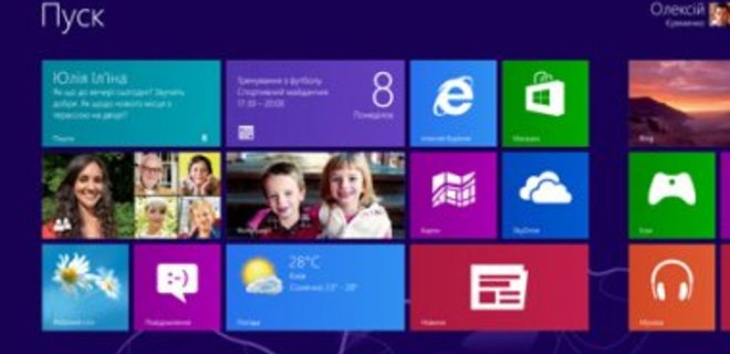 Windows 8 продается хуже предыдущей версии - Фото