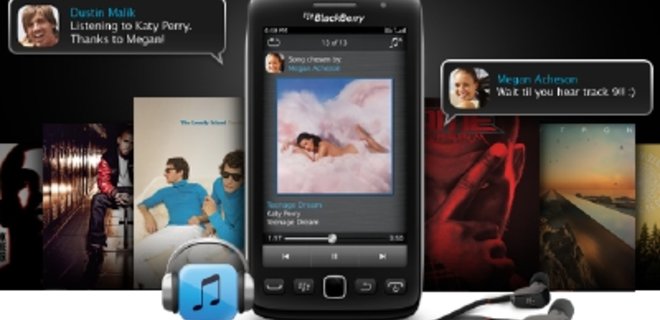 BlackBerry закрывает свой музыкальный сервис - Фото