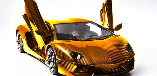Lamborghini из золота и бриллиантов продают за $7,5 млн. - Фото