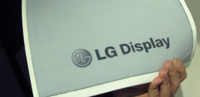 LG запустила в производство гибкие дисплеи - Фото