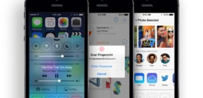 Apple выпустила обновление iOS 7 - Фото