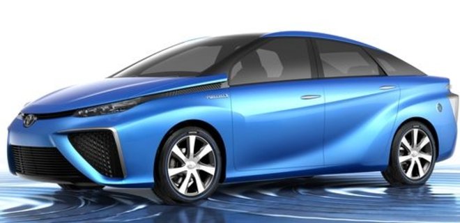 Toyota выпустит водородный автомобиль в 2015 году - Фото