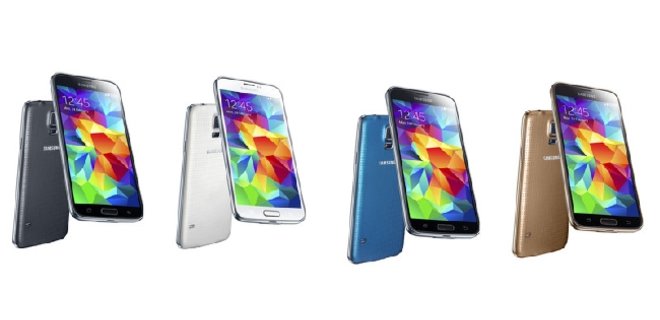 Samsung представил Galaxy S5 со сканером отпечатка пальца - Фото