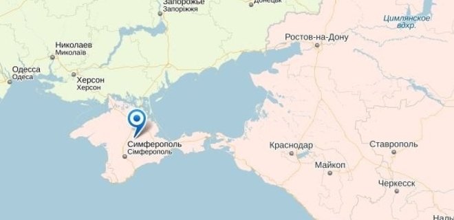 Яндекс и Mail.ru включили Крым в состав России на своих картах - Фото