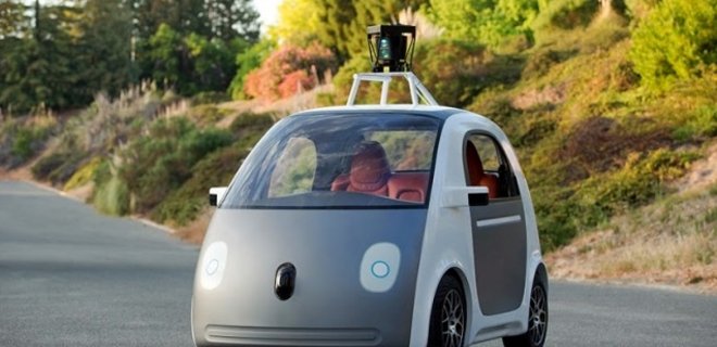 Google представил концепцию автомобиля без руля - Фото