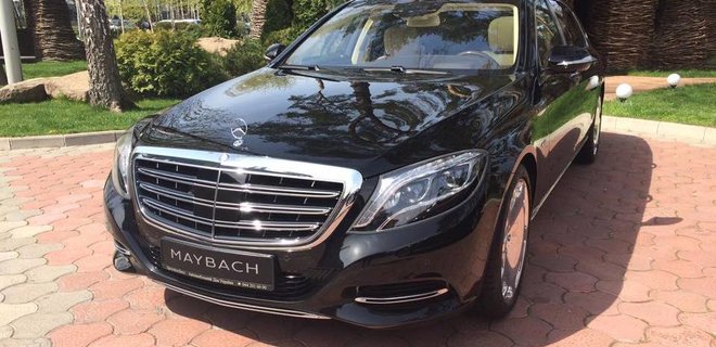 Машина для чиновников. Mercedes представил в Украине Maybach  - Фото