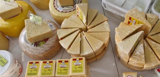 Украина сократила экспорт сыра в 3,7 раза - Фото