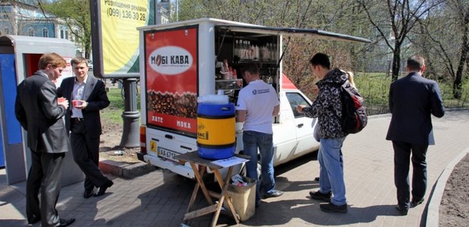 Киев заработал на автокофейнях 4 млн грн - Фото
