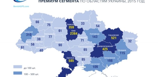 Устойчивые позиции премиум-сегмента на авторынке Украины - Фото