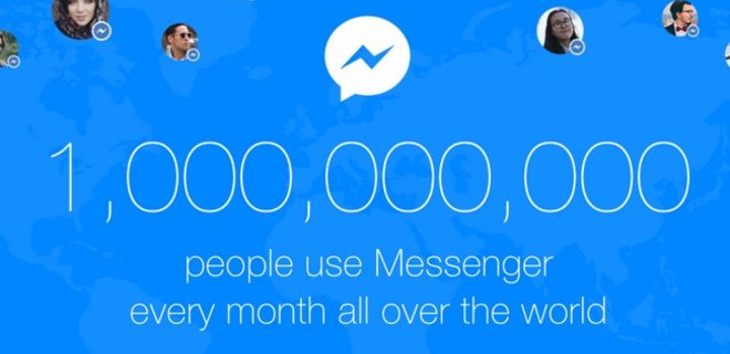 Количество пользователей Facebook Messenger превысило 1 млрд - Фото