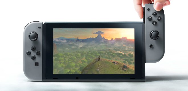 Компания Nintendo представила новую игровую консоль Switch - Фото