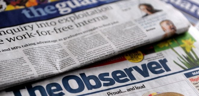 Британские Guardian и Observer станут таблоидами - Фото