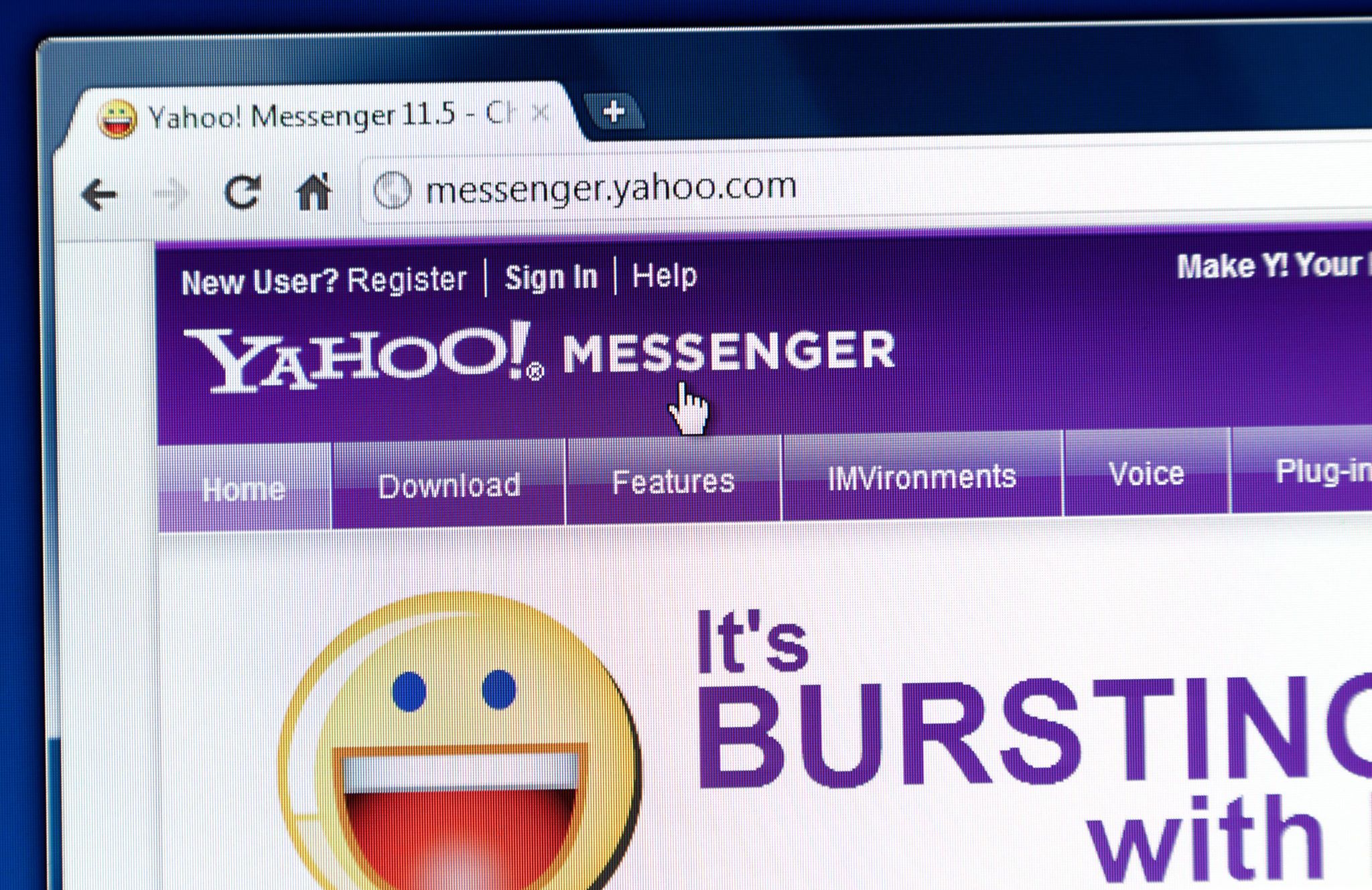 In yahoo messenger sign Yahoo Messenger