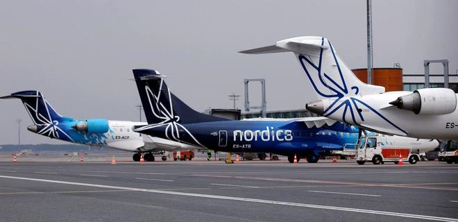 Nordica﻿ назвала причину прекращения полетов в Жуляны - Фото