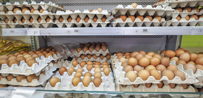 АМКУ изучает рост цен на яйца и подсолнечное масло - Фото