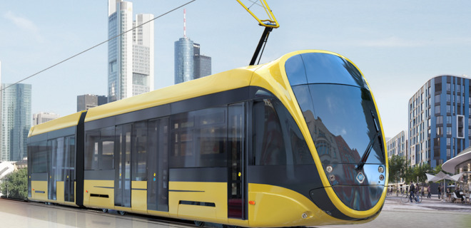 Украинская компания показала полностью низкопольный трамвай: фото - Фото