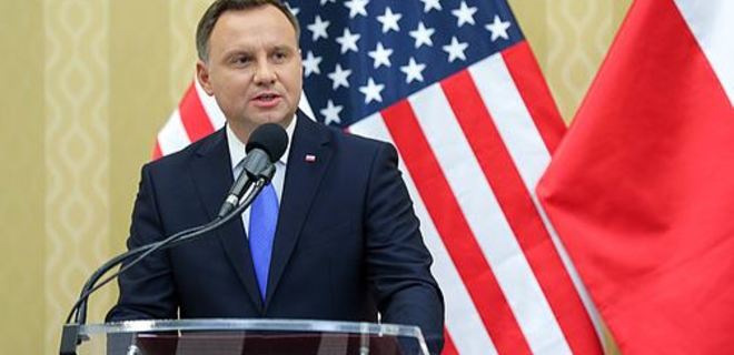Президент Польши уверяет, что Трамп против Северного потока-2 - Фото
