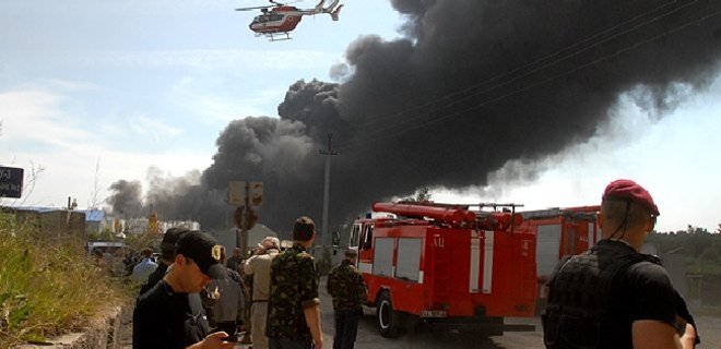 Пожар под Васильковом: суд арестовал активы БРСМ-Нафта - Фото