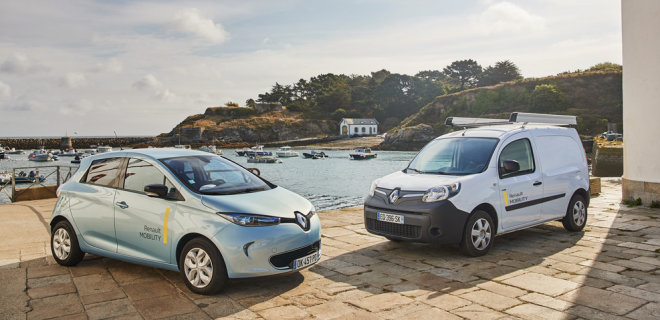 Renault построит хранилище энергии из батарей для электромобилей - Фото