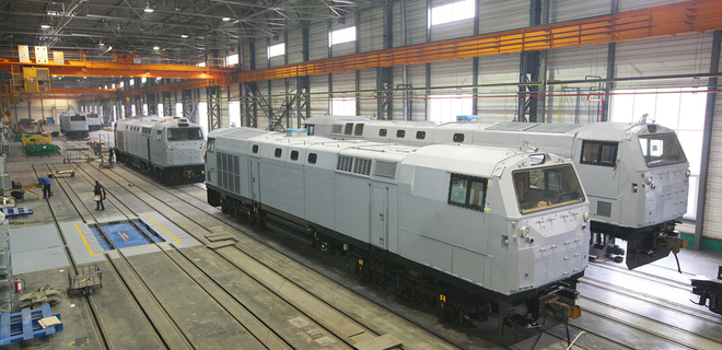 Что делают с локомотивами General Electric в Кременчуге: фото - Фото
