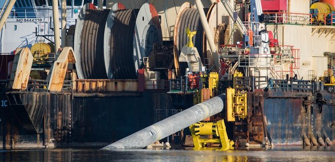 Nord Stream 2 уложила уже более 200 км газопровода - Фото