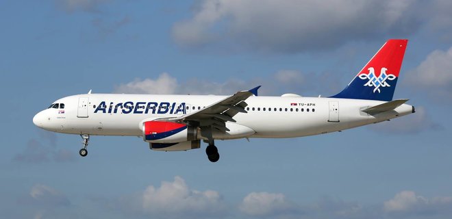 Air Serbia снова будет летать в Киев - Фото