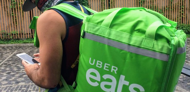 Uber Eats начал набор курьеров в Киеве - Фото