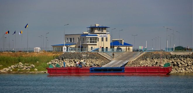Переправа через Дунай. Запущен первый паром из Украины в Румынию - Фото