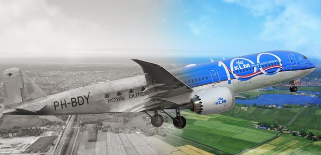 Вековой юбилей KLM. 100 лет – полет отличный! - Фото
