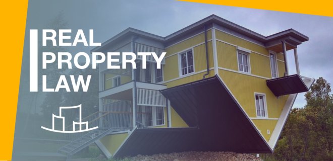 Real Property Law: онлайн-курс по юрсопровождению недвижимости - Фото