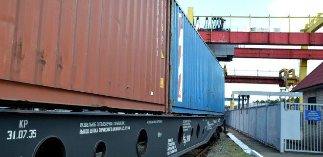 Укрзалізниця увеличила вдвое объем контейнерных перевозок - Криклий - Фото
