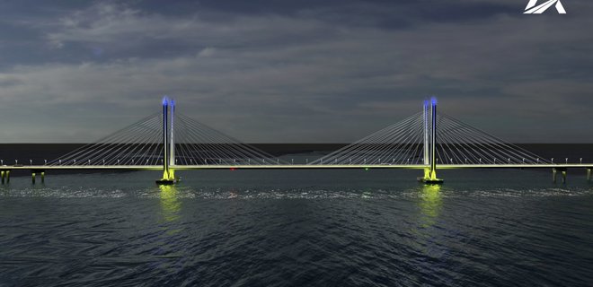 Турецкая компания построит мост через Днепр в Кременчуге за 11 млрд грн: фото проекта - Фото