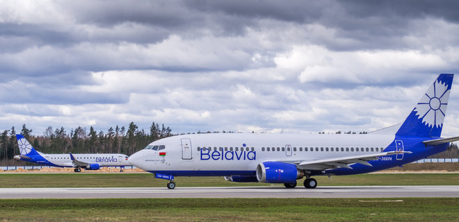 Белавіа втратила половину своїх літаків після запровадження санкцій ЄС - Фото
