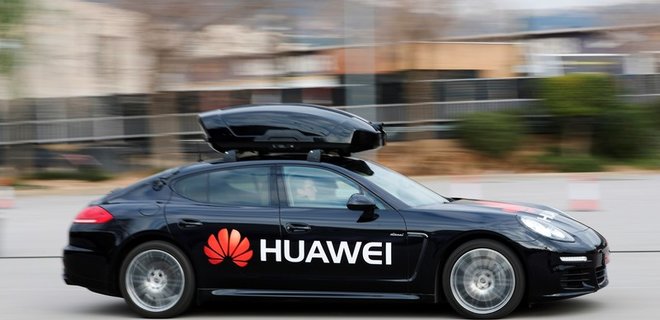 Китайский техногинант Huawei анонсировал выпуск беспилотного автомобиля - Фото