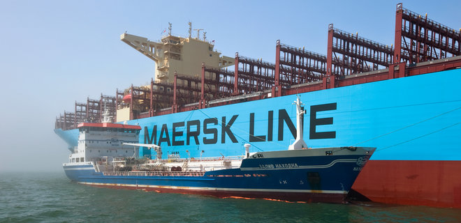 Найбільша у світі контейнерна компанія Maersk згортає бізнес у Росії - Фото