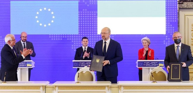 Украина и ЕС подписали соглашение об 