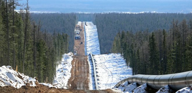 Газпром возобновил транспортировку газа в Китай по 