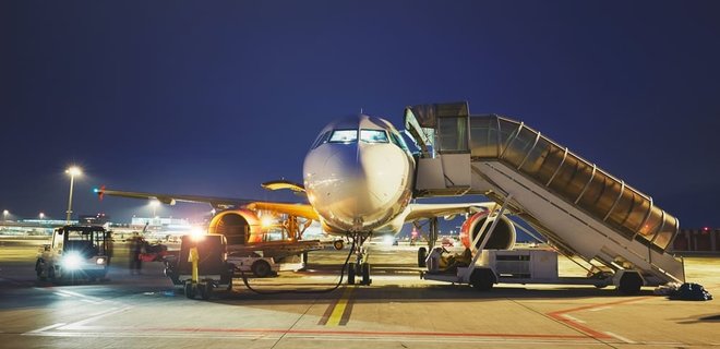 Авиакомпании из ЕС отменяют ночную стоянку самолетов в Киеве из-за угроз РФ  - Фото