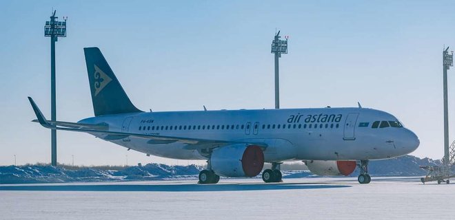 Казахстанская авиакомпания Air Astana приостановила полеты в Россию - Фото