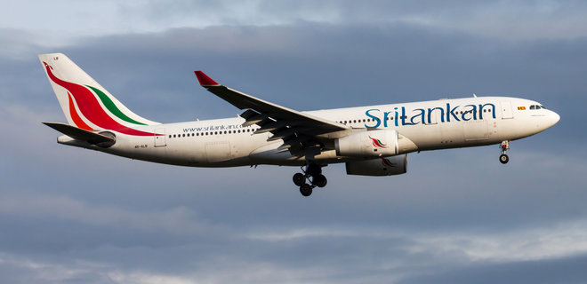 SriLankan Airlines призупинила рейси до Росії - Фото
