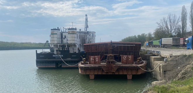 Украина задержала в Измаиле беларуское грузовое судно и российский танкер - Фото
