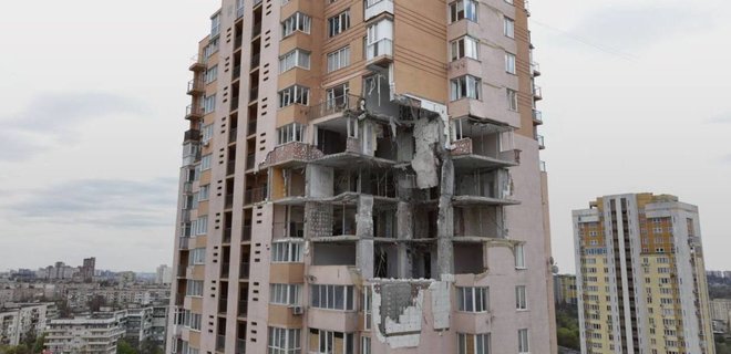 Київ починає відновлювати будинки, пошкоджені через обстріли. Виділяють 600 млн грн - Фото